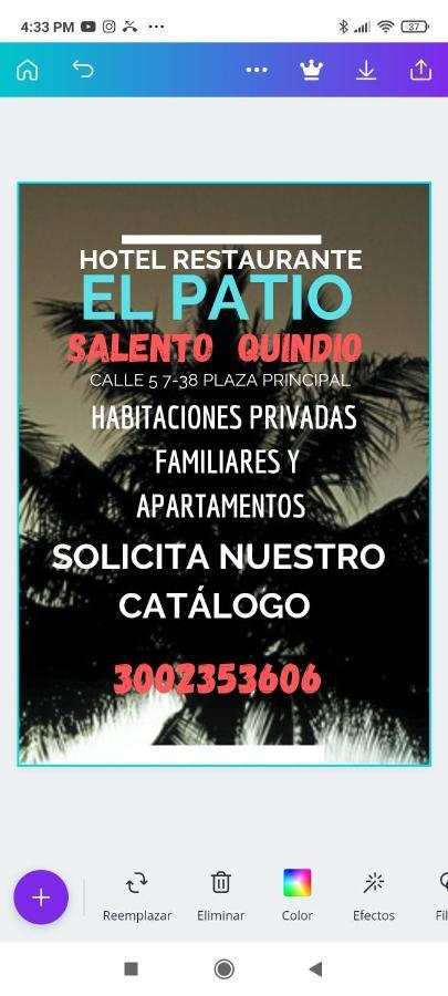 Hospedaje Los Balcones Salento Exteriér fotografie